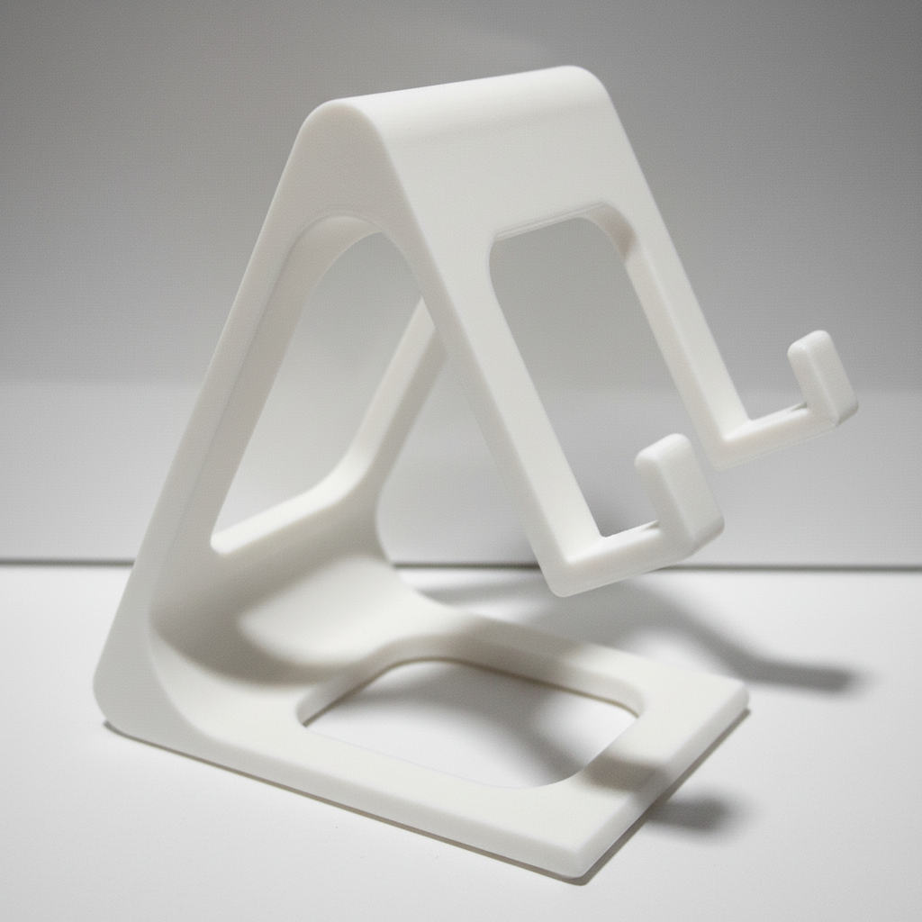 Suporte para telefone branco